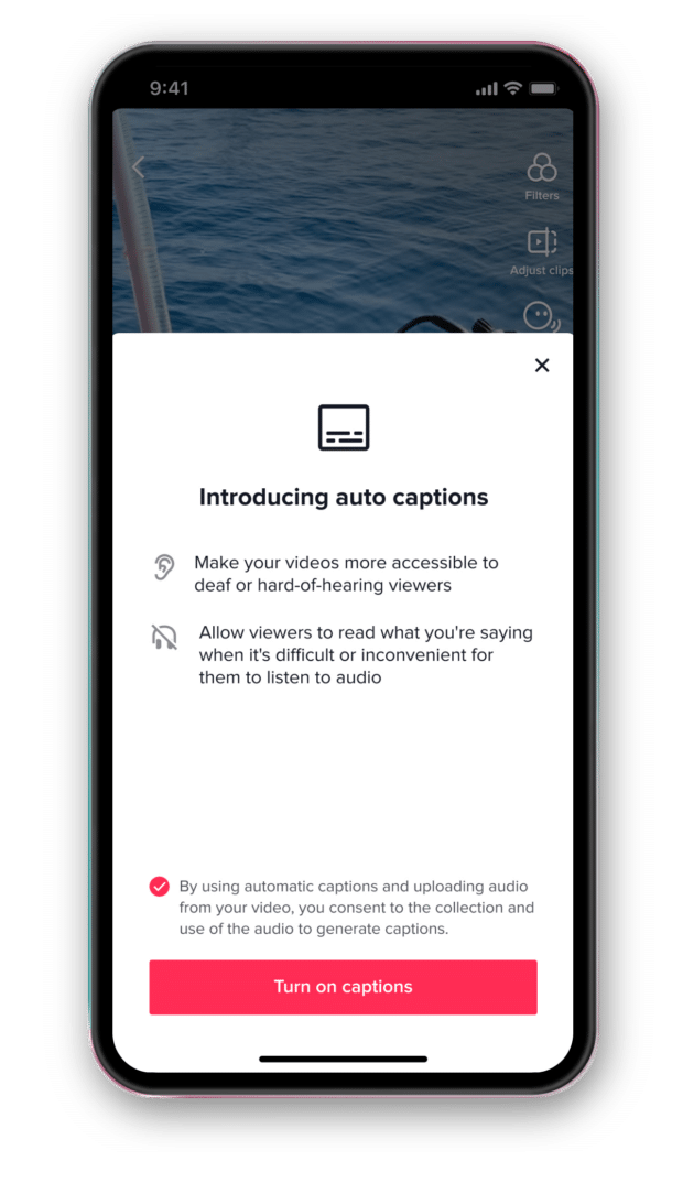 introducing auto captions on TikTok