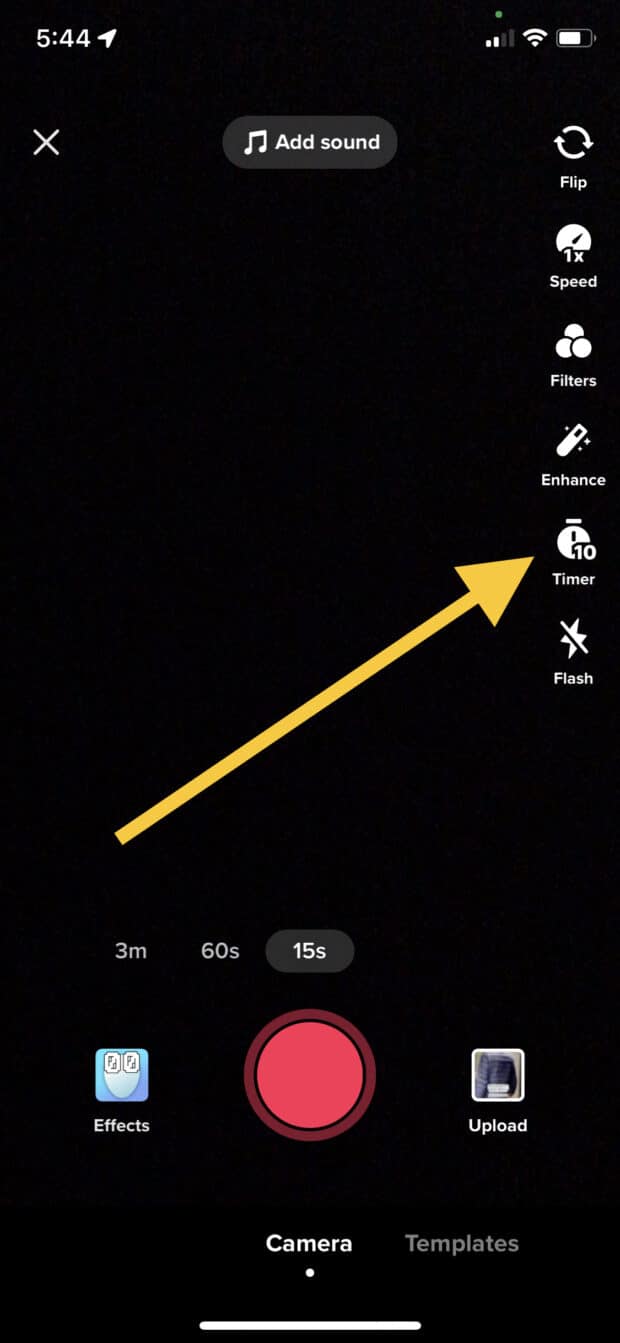 countdown timer on TikTok