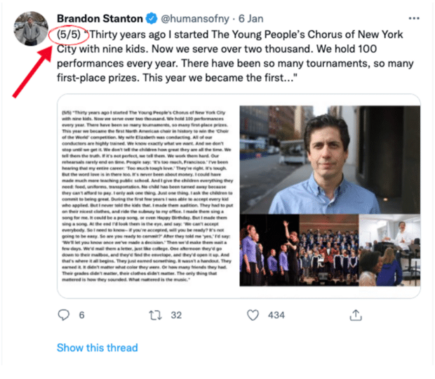 Brandon Stanton Twitter thread