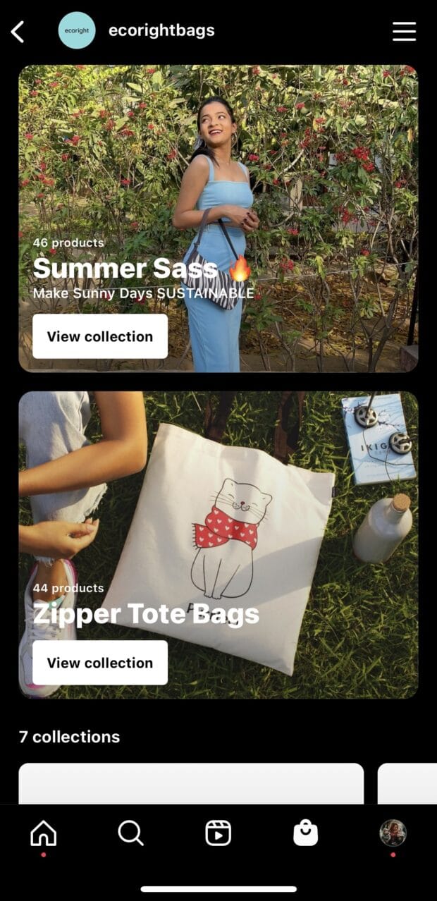 EcoRight zipper tote bags