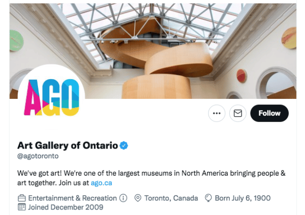 Art Gallery of Ontario we've got art!