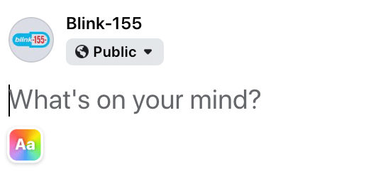 Blink-155 what's on your mind?