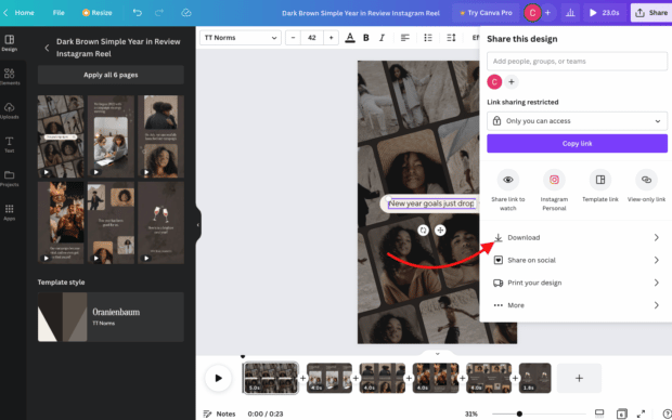 download photo and upload to tiktok