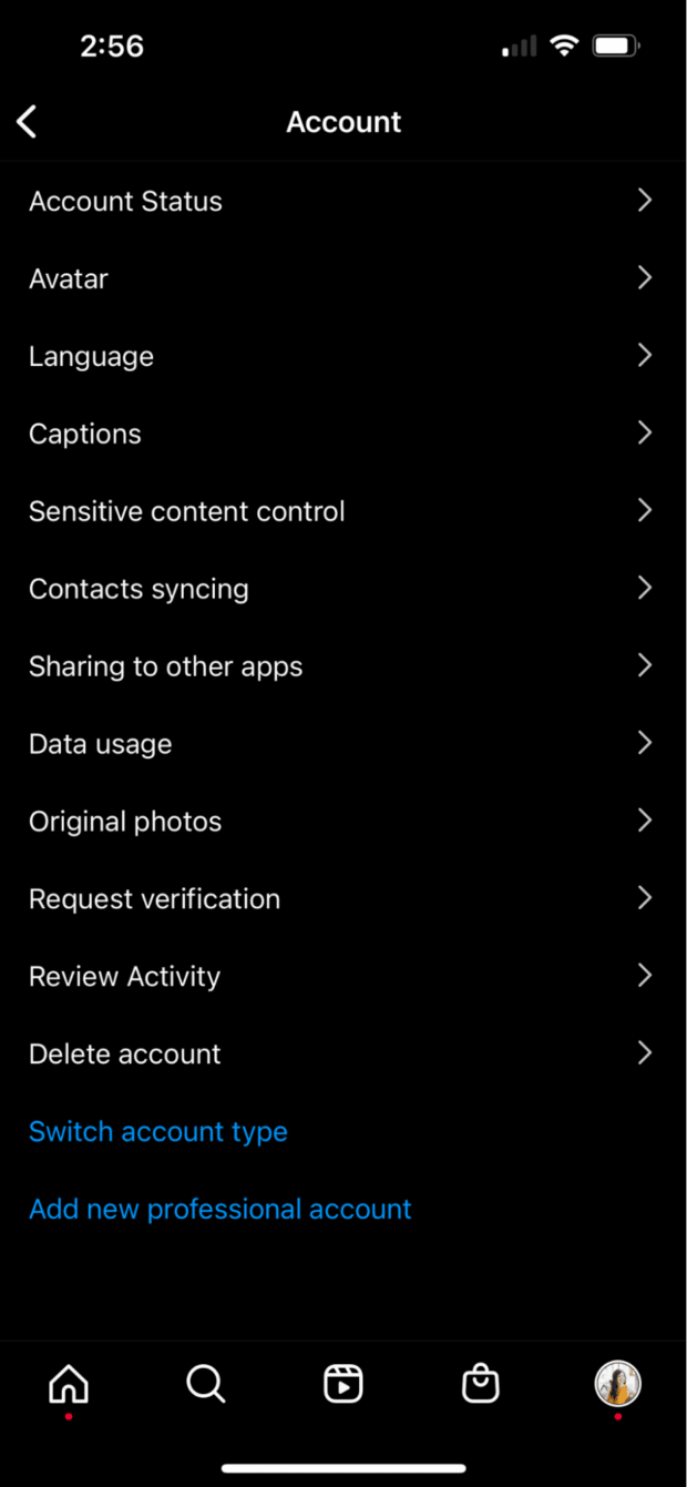 set up Instagram Business account