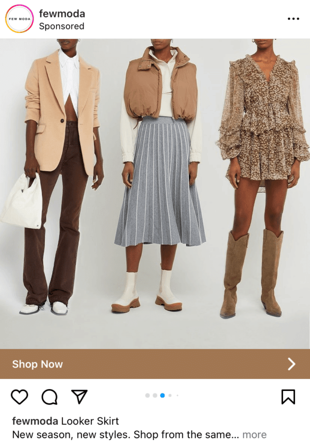 Few Moda looker skirt seasonal collection