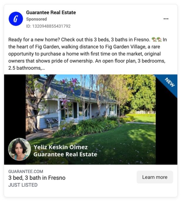 Guarantee Real Estate Fresno home