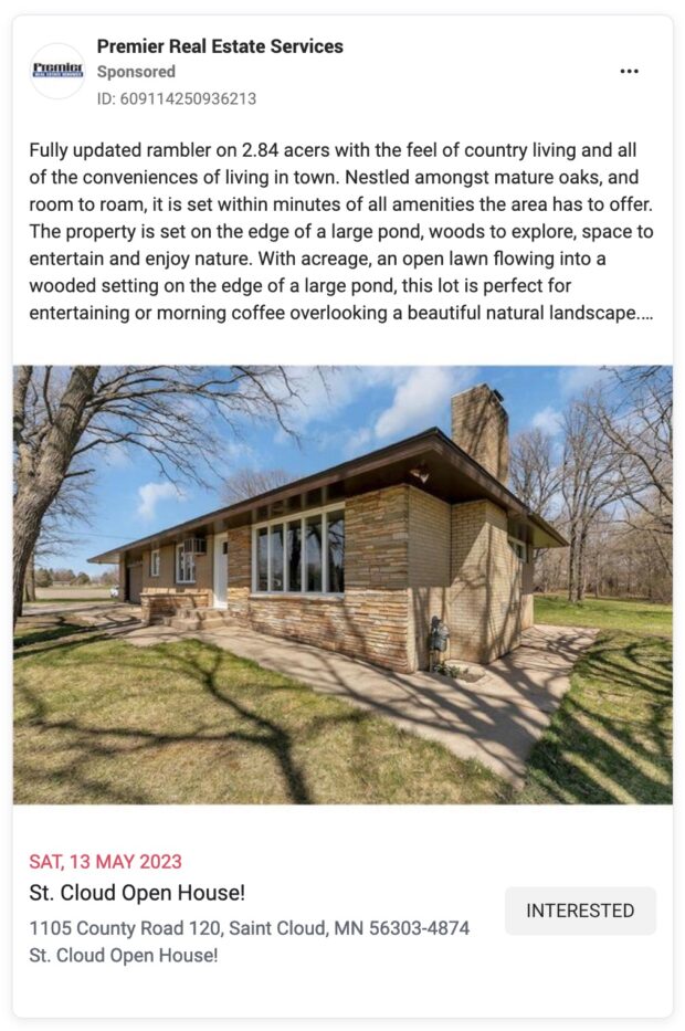 Premier Real Estate Services open house