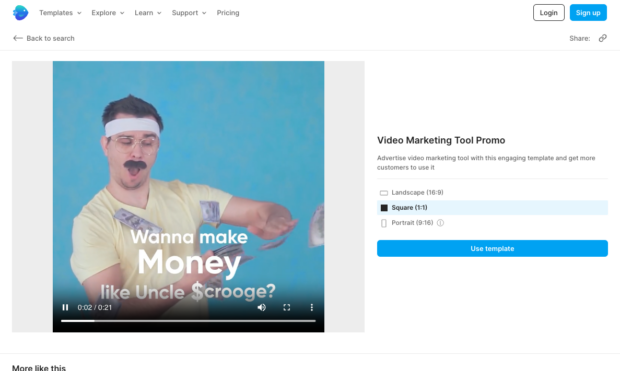 Invideo video marketing tool promo