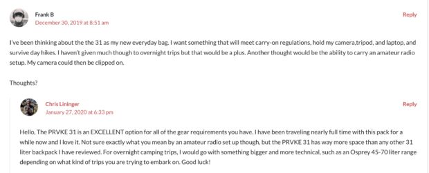 The Broke Backpacker user feedback