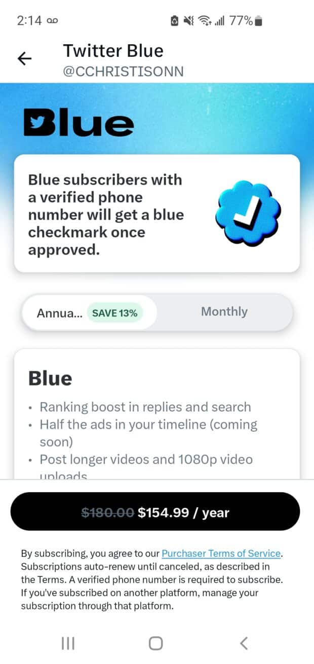Twitter blue verification badge eligibility criteria