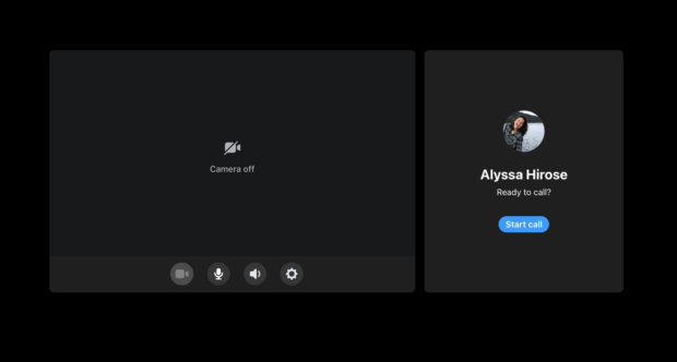 Instagram audio and video call