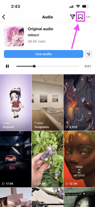 save audio