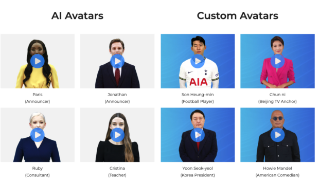 DeepBrain AI can generate video and audio from text