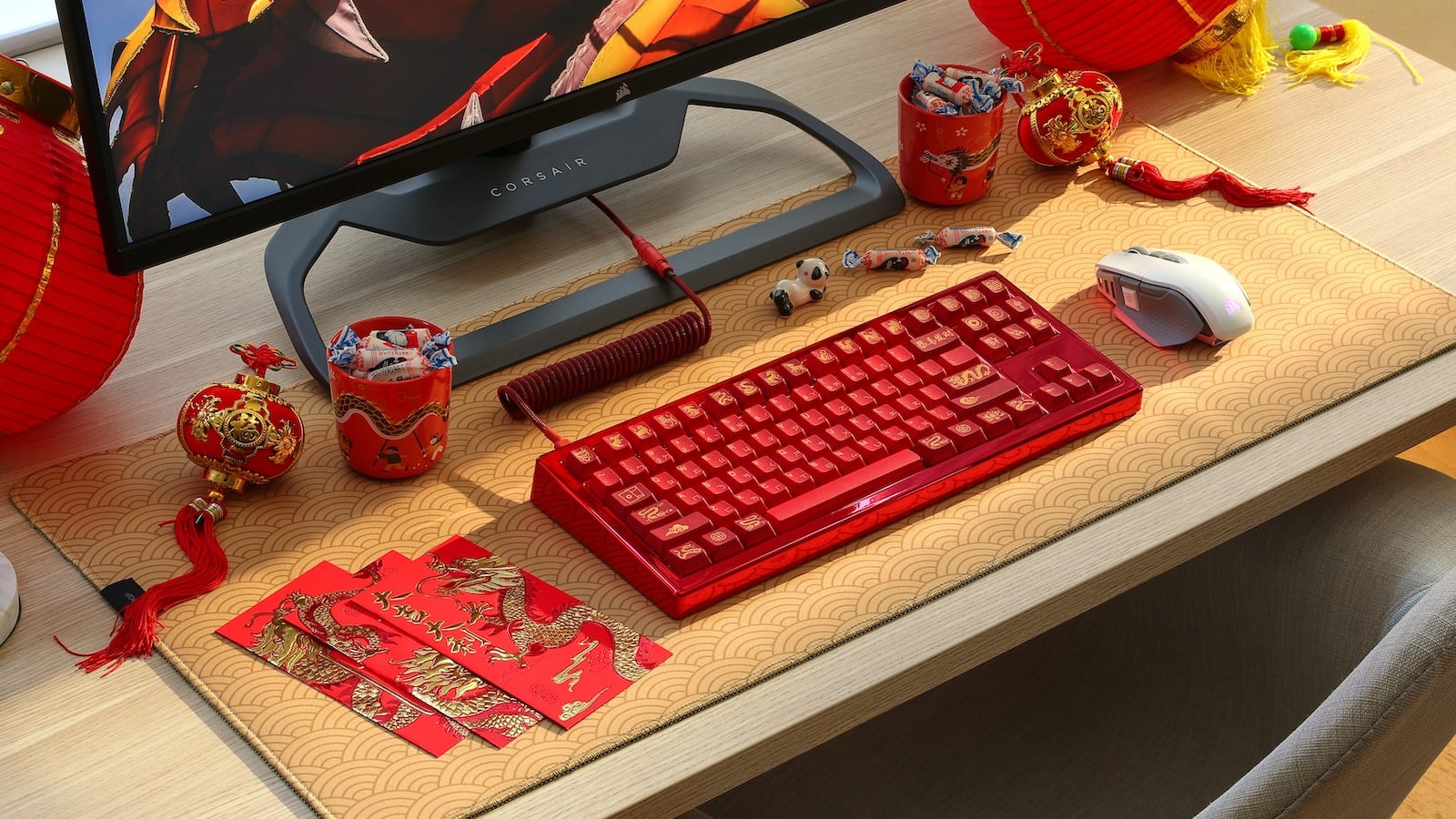 Drop + Boba.Types DCD Lunar New Year Keycap Set