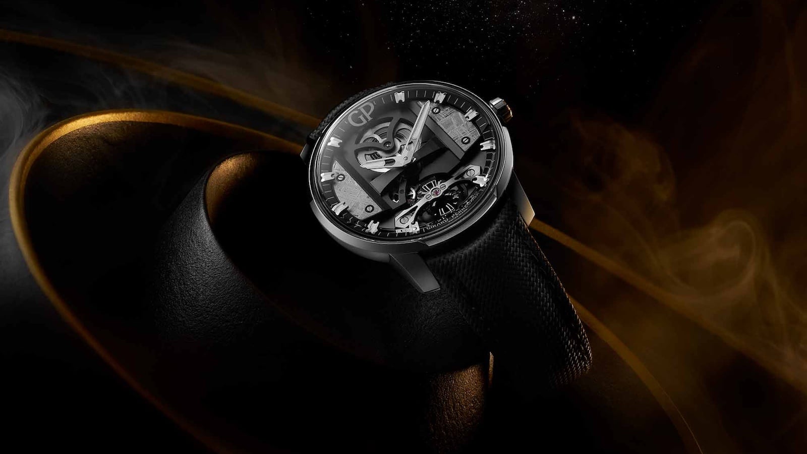 Girard Perregaux Free Bridge Meteorite Watch