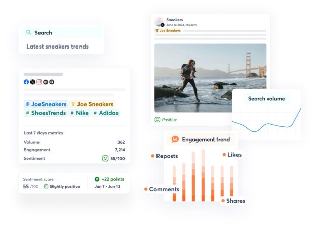 agorapulse social monitoring vs social listening