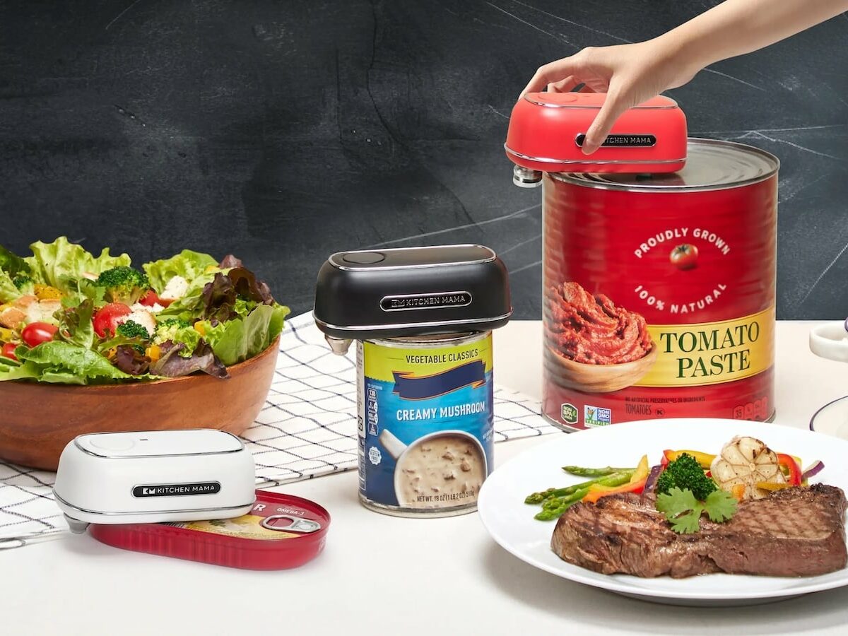 Orbit One: Rechargeable & Automatic Electric Can Opener by Kitchen Mama on Gadget Flow