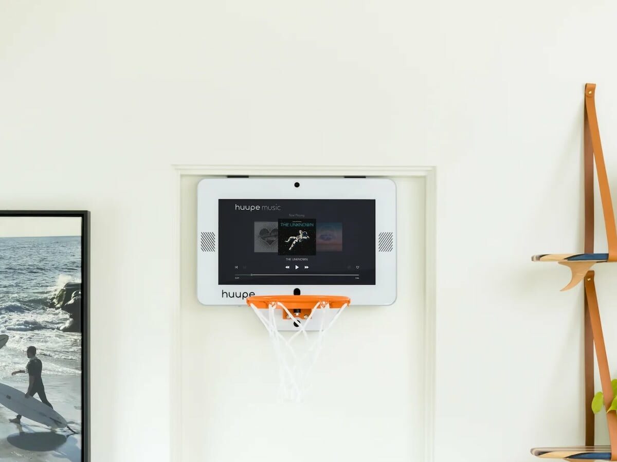 huupe mini: Smart Mini Hoop Basketball Game Console with a Full TV on Gadget Flow