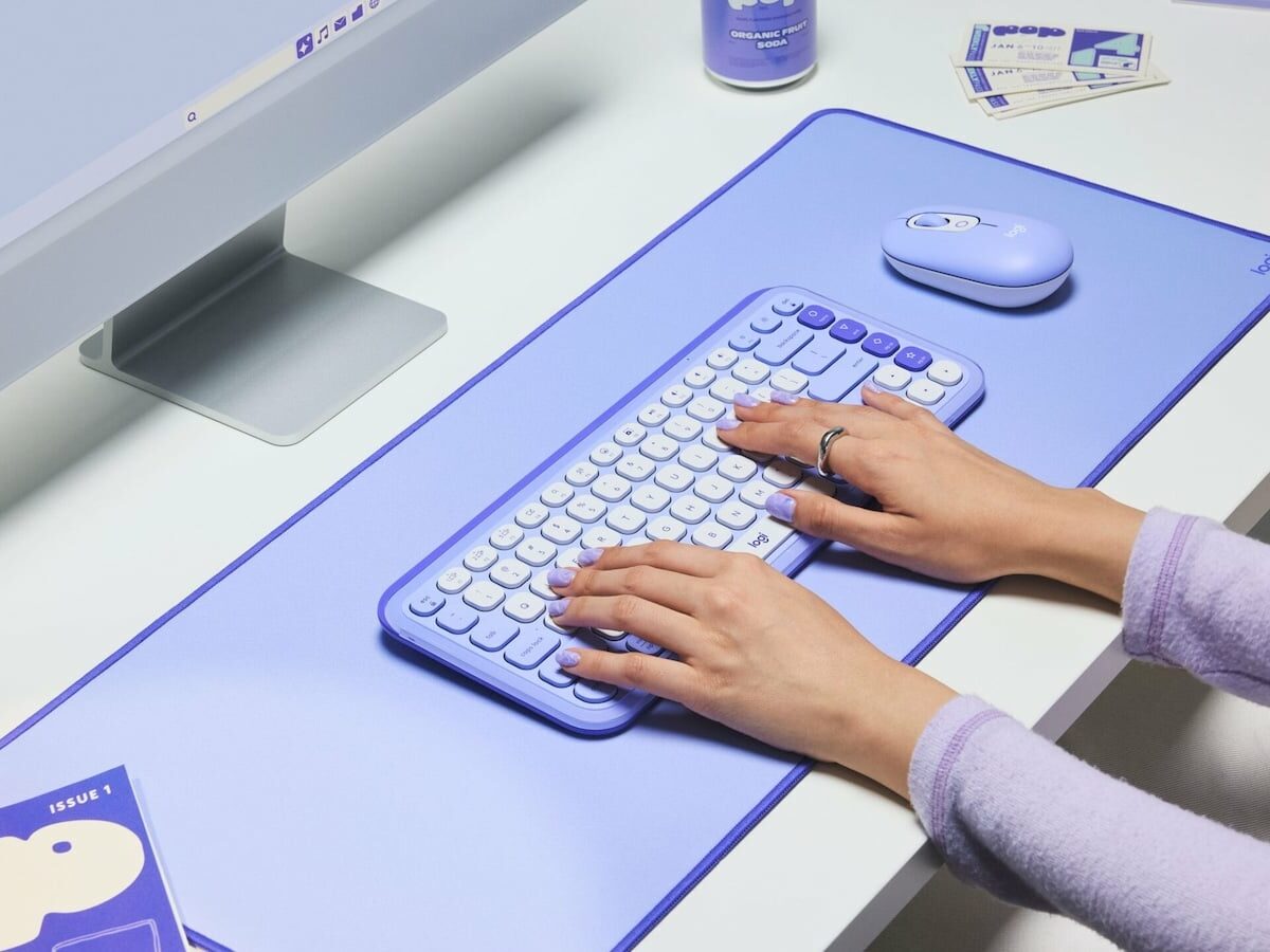 POP Icon Combo: Stylish, Compact Keyboard and Mouse Set by Logitech on Gadget Flow