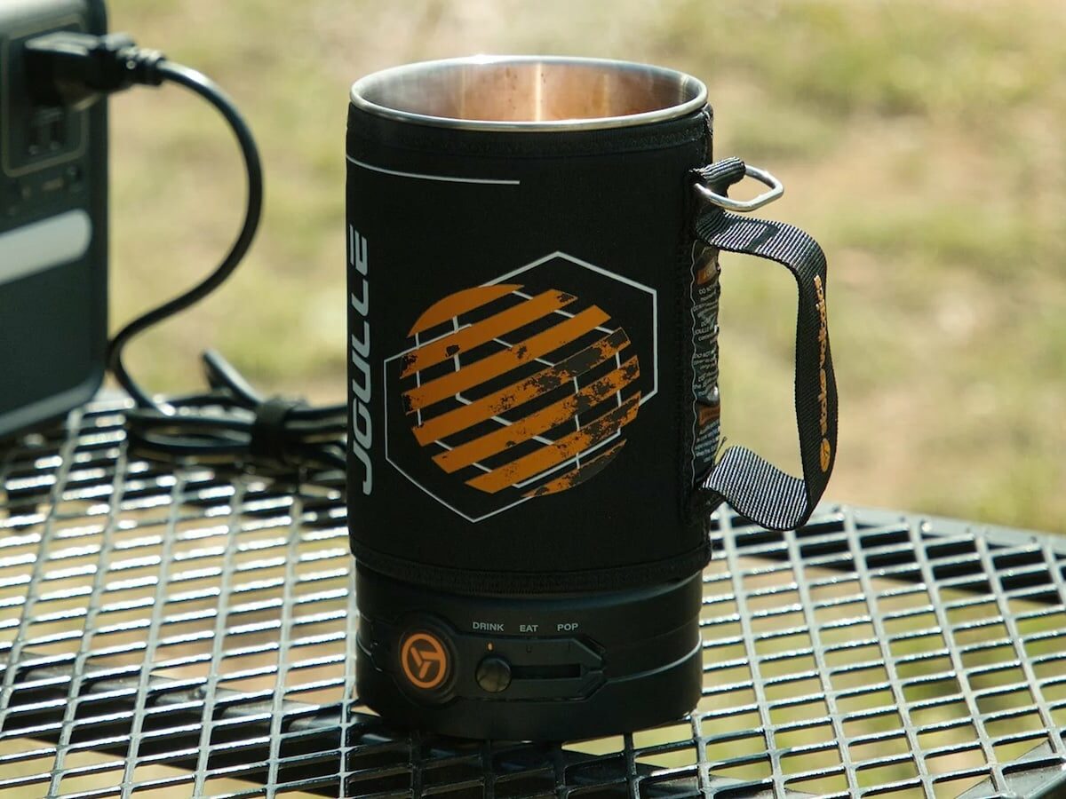 Kettle Pot: Multifunctional Portable Travel Water Boiler by Stoke Voltaics on Gadget Flow