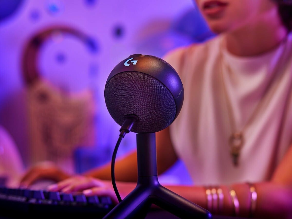 Logitech G Yeti Orb condenser RGB gaming mic is optimized for game streaming and presets