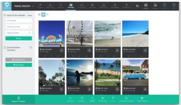 Chute travel photos search for user generated content