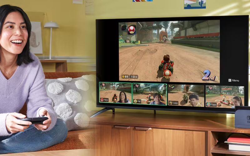 Nintendo Switch 2 GameChat lifestyle image