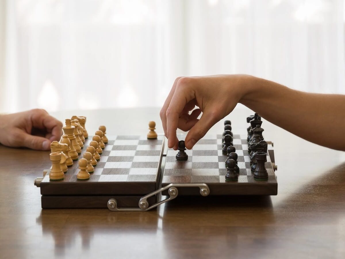Degrees of Freedom Second Limited Edition Kinetic Chess Set with Origami Engineering