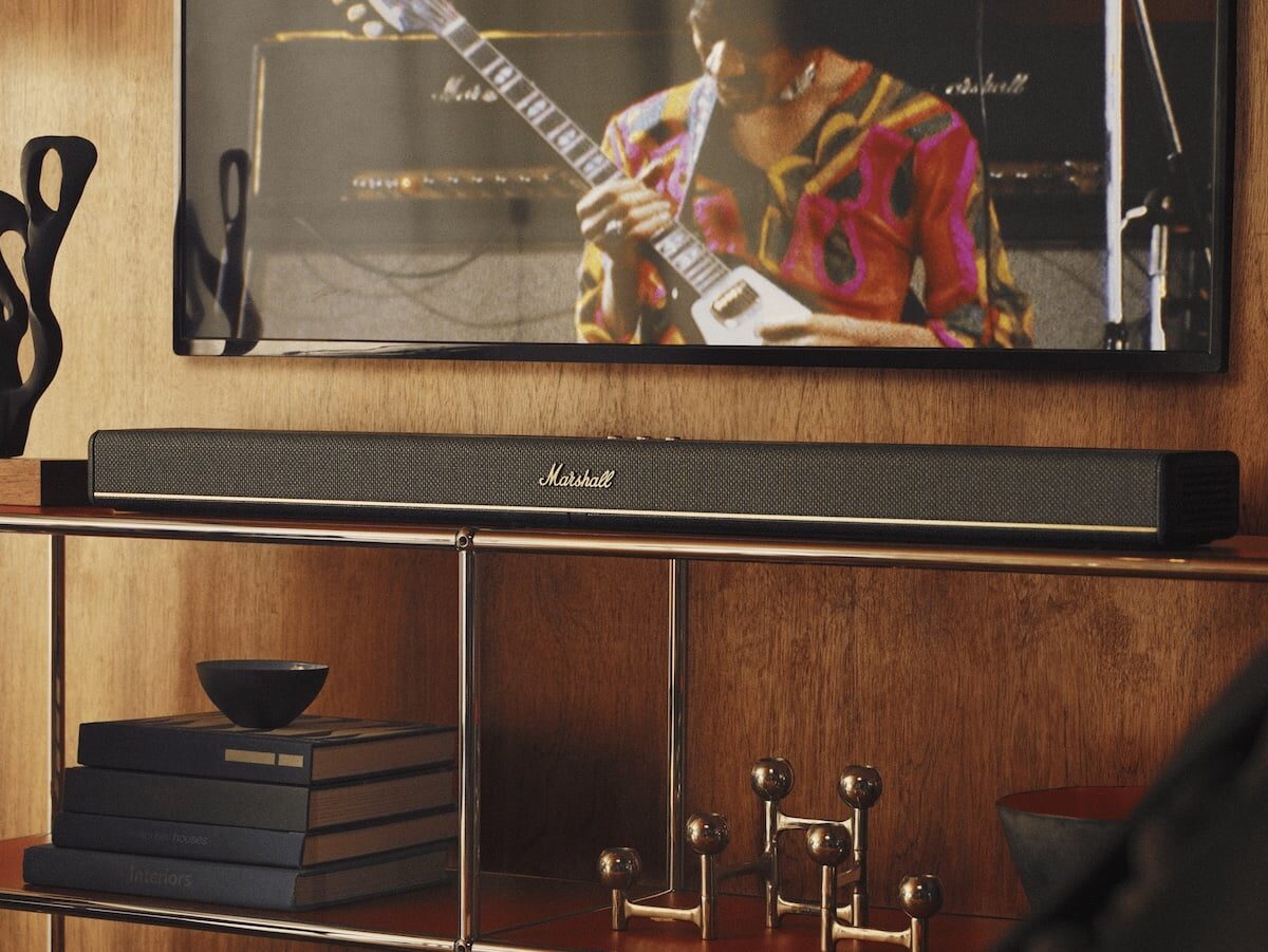 Marshall Heston 120: Home Theater Soundbar with Immersive Audio for Movies and Music
