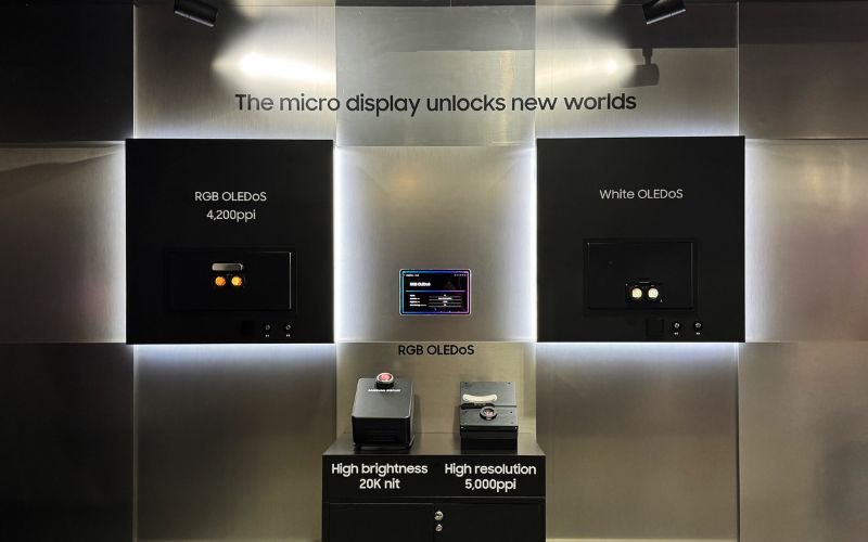 Samsung Display's latest OLEDoS products