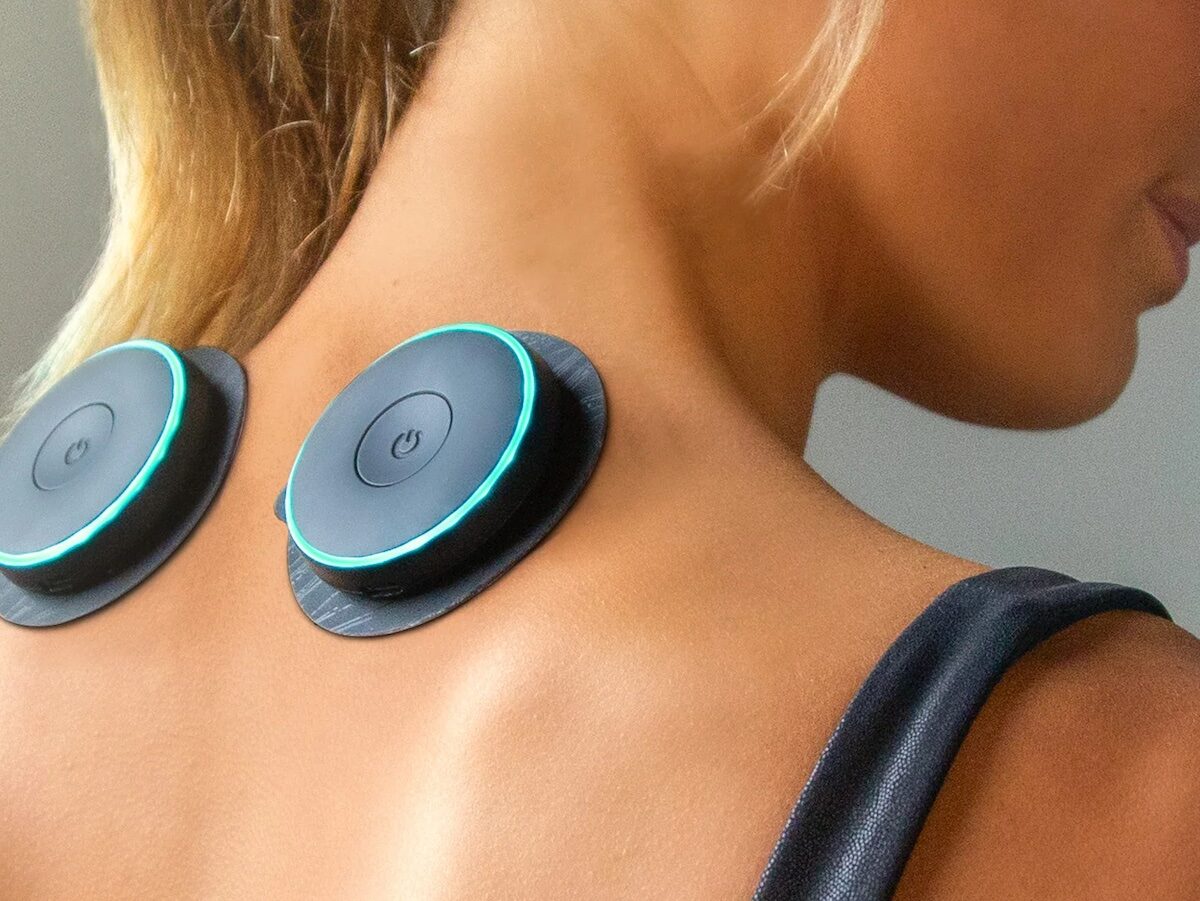 Chirp Halo: Wireless Muscle Stim Device with TENS and EMS Tech for Natural Pain Relief Chirp Halo: Wireless Muscle Stim Device with TENS and EMS Tech for Natural Pain Relief